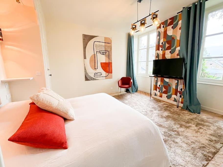 Appartement Cote Jardin - Centre Alençon Extérieur photo